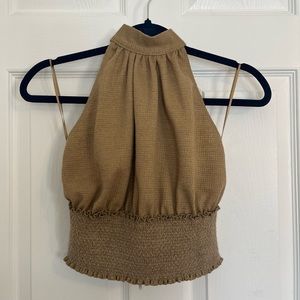 NWOT Free People Halter Tank Top size S